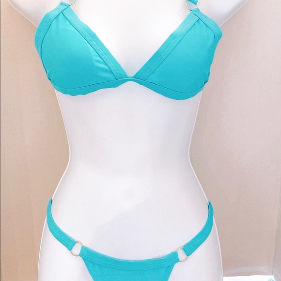 Turquoise bikini set - Picture 3 of 3